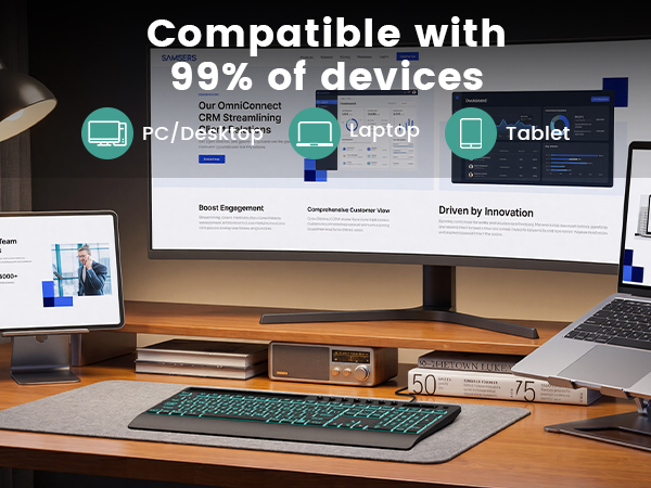 Compatible with 99% of devices