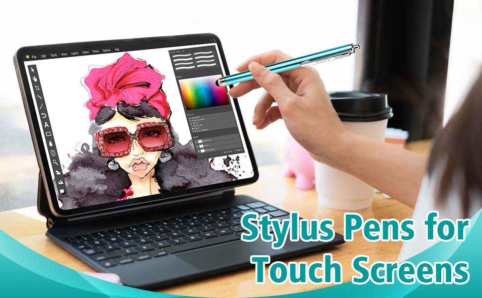 Stylus pens for touch screens
