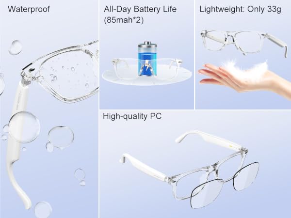 ai glasses white