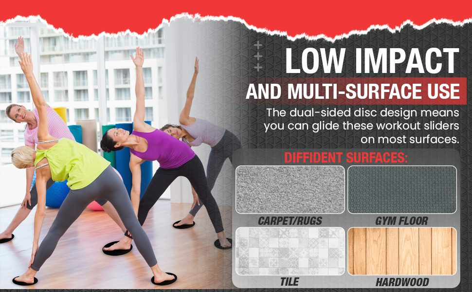 fitness sliders discs