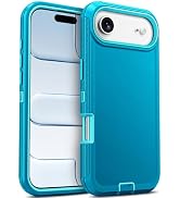 Jelanry Case for Apple iPhone Air 5G 6.5-inch 2025, Heavy Duty Rugged & Dual-Layer Shockproof Dro...