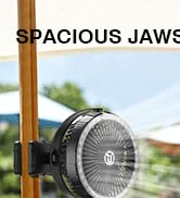 portable clip fan for camping