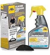Fila Surface Care Solutions - Silicone Finishing Kit with Smoothing Spray, Caulk Tool Included, 24oz