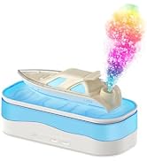 Colorful Ship Essential Oil Diffuser, Ship Shape Diffusers Mist Humidifier, Aroma Diffuser with J...