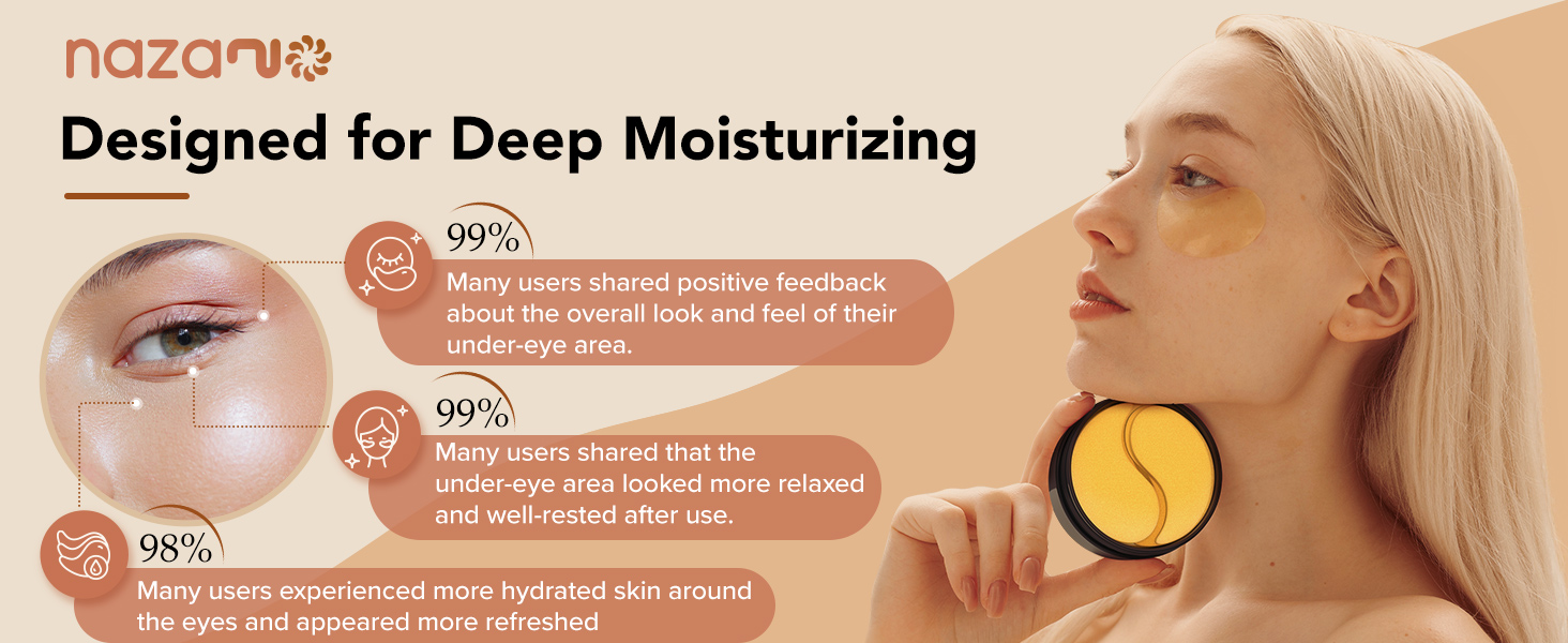 users experienced intense moisture,leaving the under-eye area deeply hydrated and revitalized