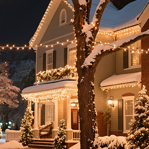 Christmas string lights