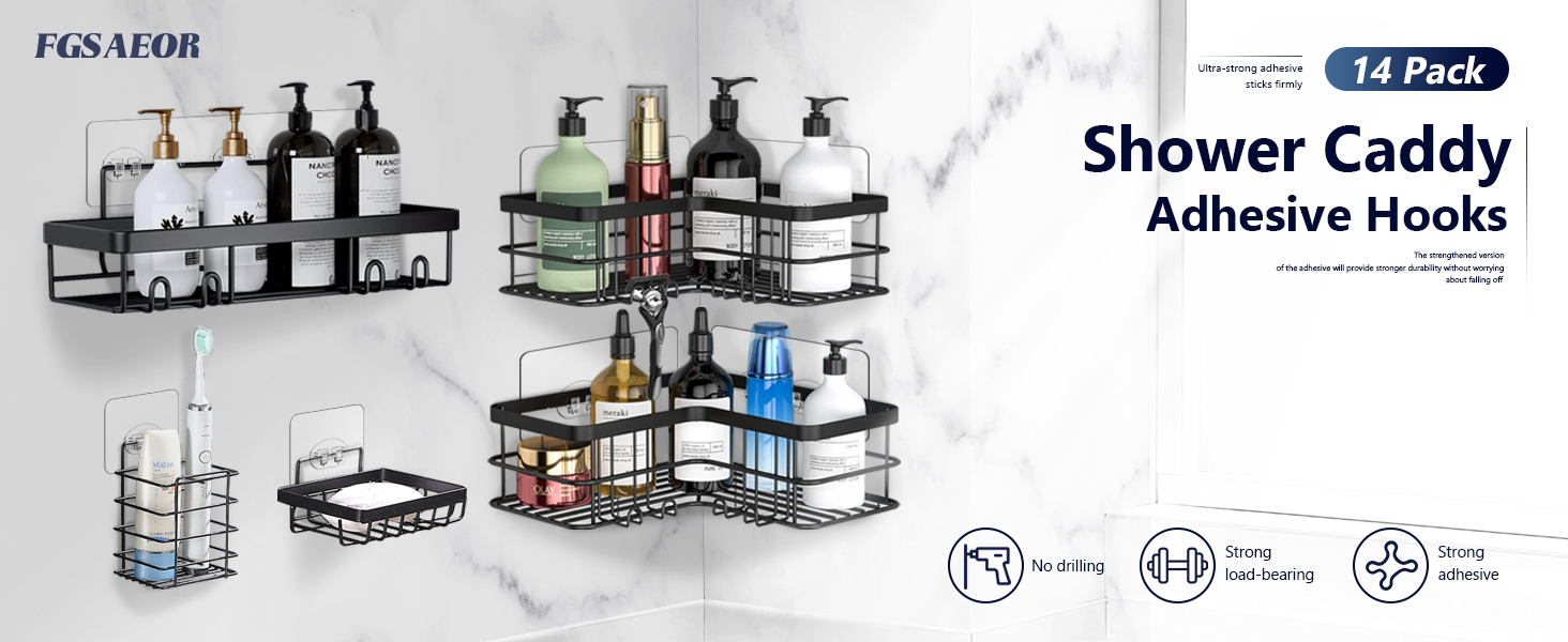 Shower Caddy Adhesive Replacement