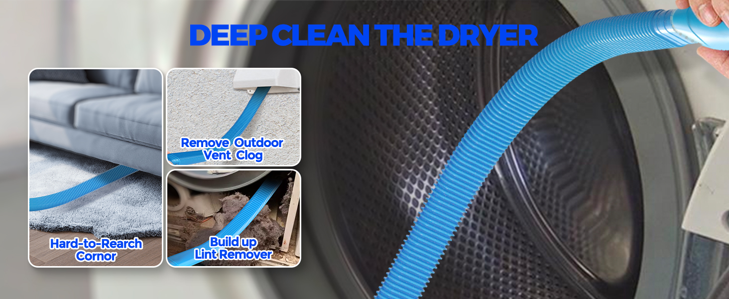 dryer vacuum hose attachment