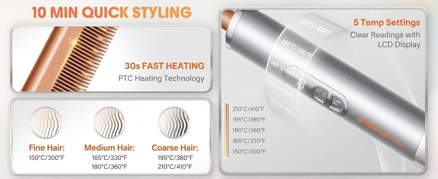 sheglam hair straightener