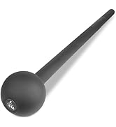 ProsourceFit Steel Macebell, Heavy Duty Steel Mace, Workout Mace with Non-Slip Grip for Gada, Str...