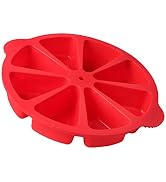 Shebaking Scone Pan Silicone Triangle Cake Mold for Baking Nonstick Cornbread Pan 8 Cavity Pie Si...