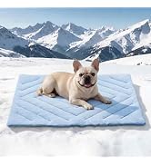 BECROWM Dog Cooling Mat Self Coolings Foldable Cooling Pad for Dog in Summer Coolings Mat for Dog...