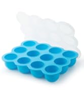 blue baby food tray with lid