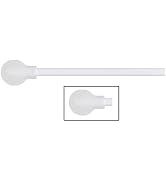 Puritan Medical 5" Sterile Large Round Foam Swab w/Polypropylene Handle - 25-1805 1PF RND - Box o...