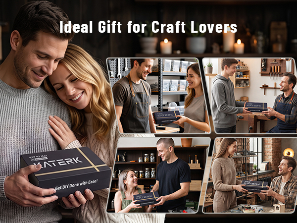 It presents the tool as an ideal gift for loved ones, packaged with a case.