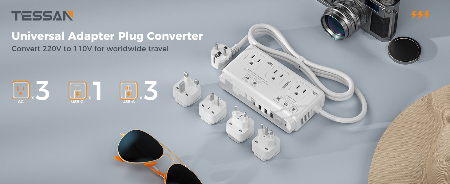 travel adapter and converter