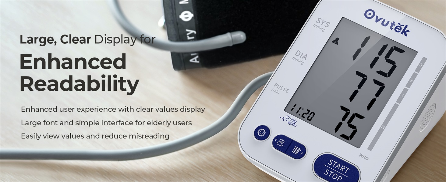 OVUTEK blood pressure monitor
