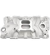 FGJQEFG Intake Manifold Aluminum Dual Plane Compatible with Chevy SBC 305 350 383