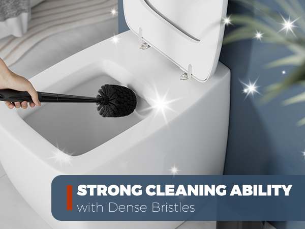 toilet bowl brush and holder