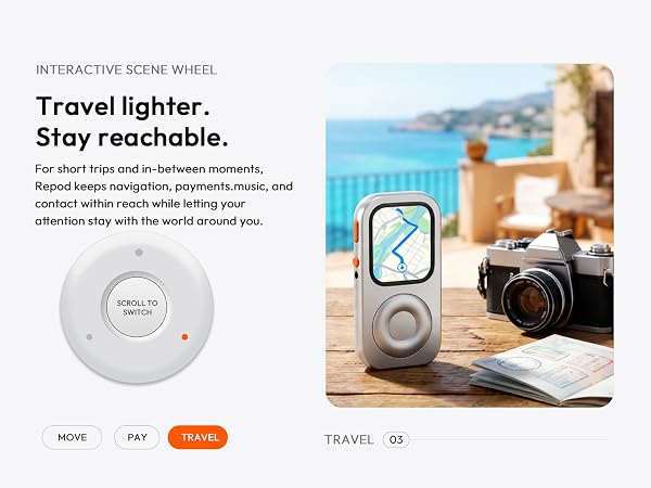 Travel lighter. Stay reachable.