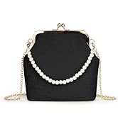 Energather Women Crossbody Bags, Pearl Bag Evening Clutch Purses for Women, Elegant Ladies Handba...