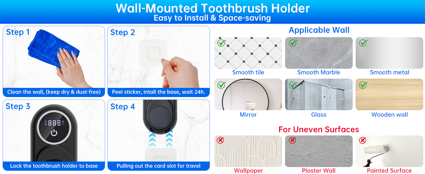 Toothbrush Sanitizer and Holder