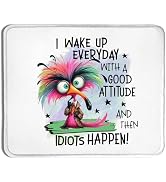 XUNLURY Funny Bird Mouse Pad, Sarcastic Quote Bird Mouse Pads for Wireless Mouse Computers Laptop...