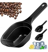 2PACK Dog-Cat Food-Scoop Measuring-Cup,1 Cup Capacity Versatile Plastic Pet Food Scoop with Measu...