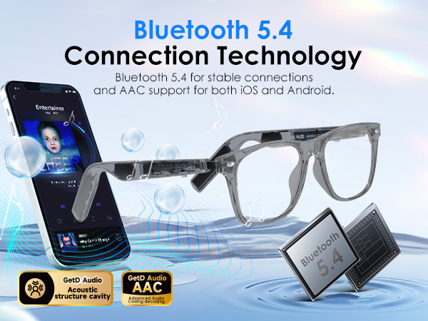 smart glasses bluetooth