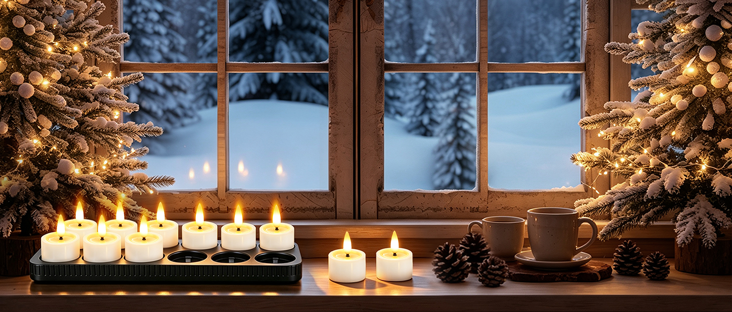 battery powered tea lights