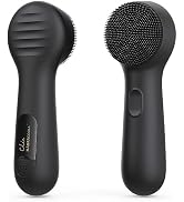 Silicone Face Scrubber, NågraCoola CLIE 2.0 Facial Cleansing Brush, Rechargeable, Waterproof Face...
