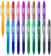 ParKoo 18 Colors Retractable Erasable Gel Pens Clicker, Fine Point 0.7mm, Make Mistakes Disappear...