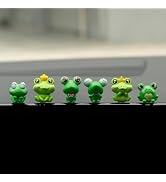 Rislobx Frogs Car Dash Decoration Rear View Mirror Ornament, 6PCS Funny Dashboard Decoration Cute...