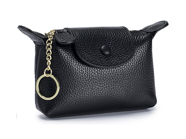 Small Genuine Leather Women Coin Purse