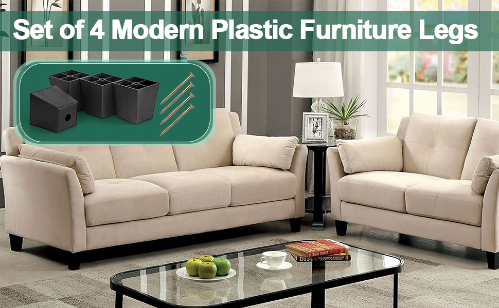 Plastic Furniture Legs