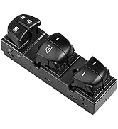 LCWRGS Master Power Window Switch Control Button Front Left Driver Side Compatible with Nissan Ju...