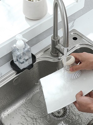silicone sponges soap holder