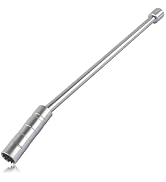 14mm Extend Spark Plug Socket,Thin Wall 12 Points 3/8" Drive Spark Plug Removal Tool Compatible w...
