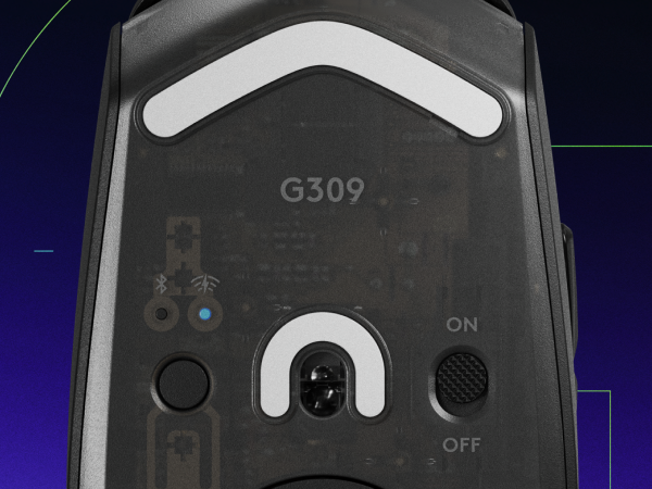 Logitech G309 LIGHTSPEED Wireless Lightweight Gaming Mouse with 6 programmable buttons