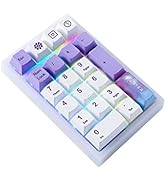 BOYI TD21 Hot Swappable Numpad,21 Keys Mini Numpad Portable Keypad Bluetooth 5.0/2.4GHz/Wired Num...