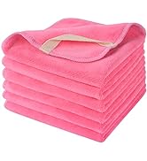 SINLAND Microfiber Facial Cloths Fast Drying Washcloth Absorbent Face Wash Cloth Soft Makeup Remo...