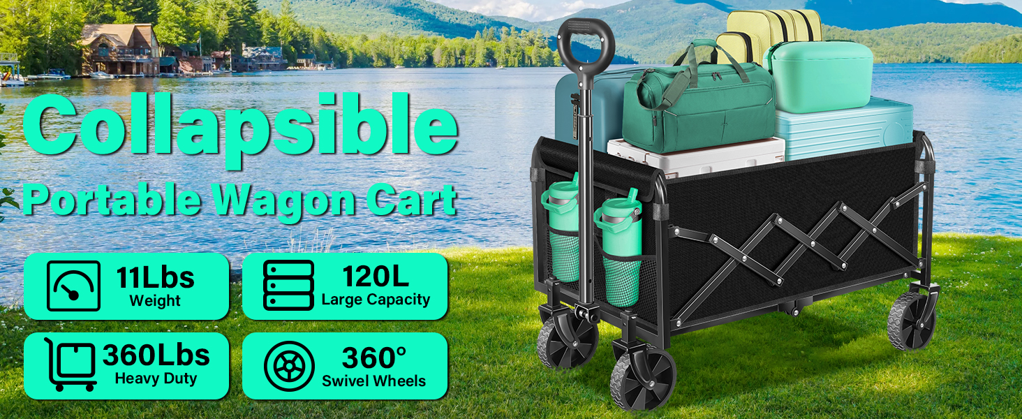 foldable wagon cart