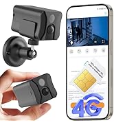 Cellular Security Camera Indoor, No WiFi 4G LTE Cellular Security Camera with, 30-Day Standby Bat...