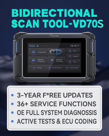 VD70S BIDIRECTIONAL SCAN TOOL