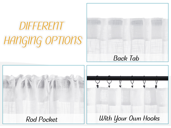 Dual Rod Pockets