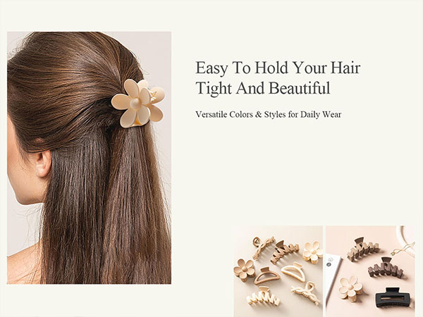 hair claw organizer gril clips hair hair clips for curling pretty hair accessories tiktok trend