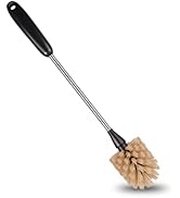 Bottle Brush, 15-inch Stainless Steel Long Handle Cleaning Brush, Kitchen Cleaning Brush, for Cle...