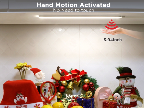 Hand Wave Under Cabinet Lighting