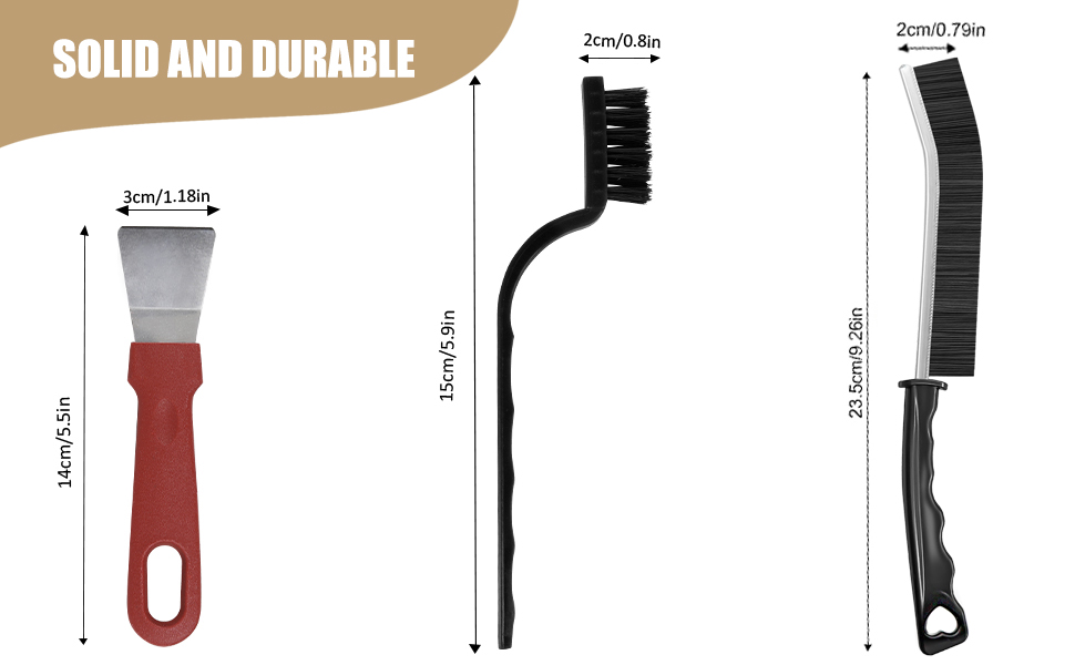 Small space gap brush