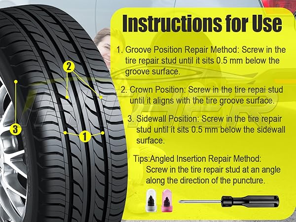 Tire Repair Rubber Nail Tire Puncture Repair